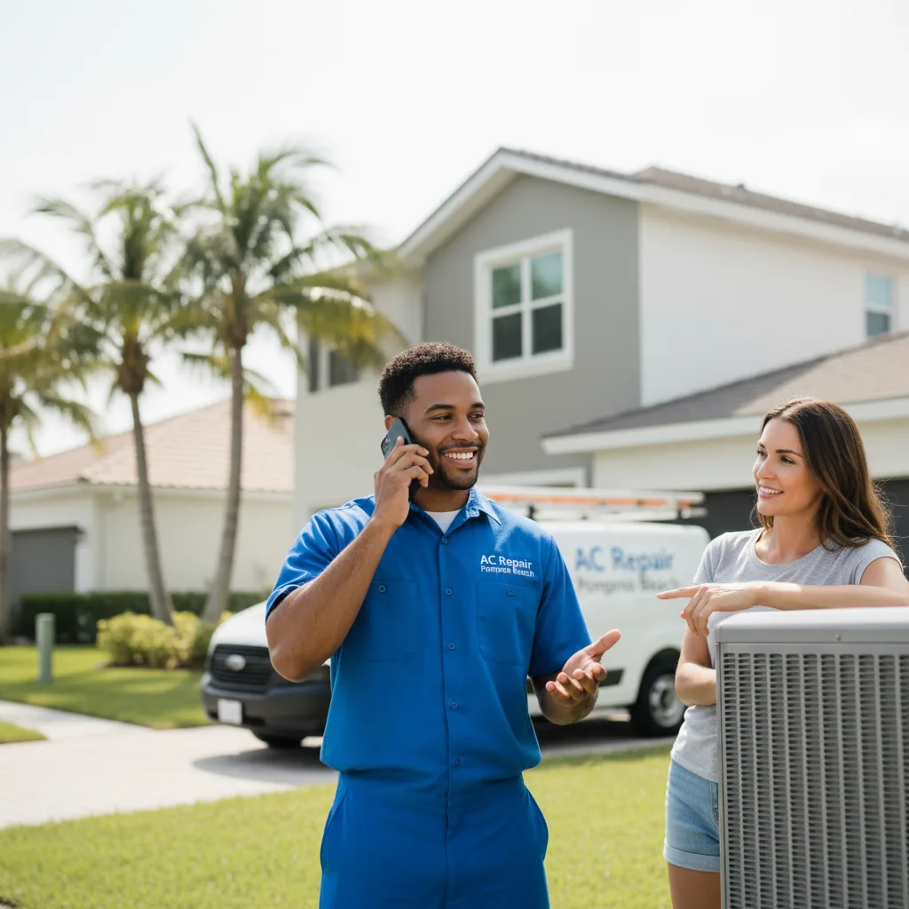 AC Repair Pompano Beach customer support in Thelma